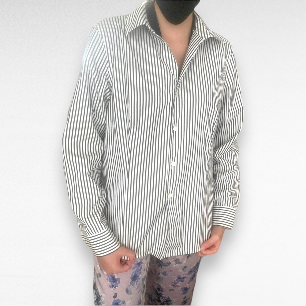 🖇️ Vintage Striped Non Iron Classic Shirt 🖇️